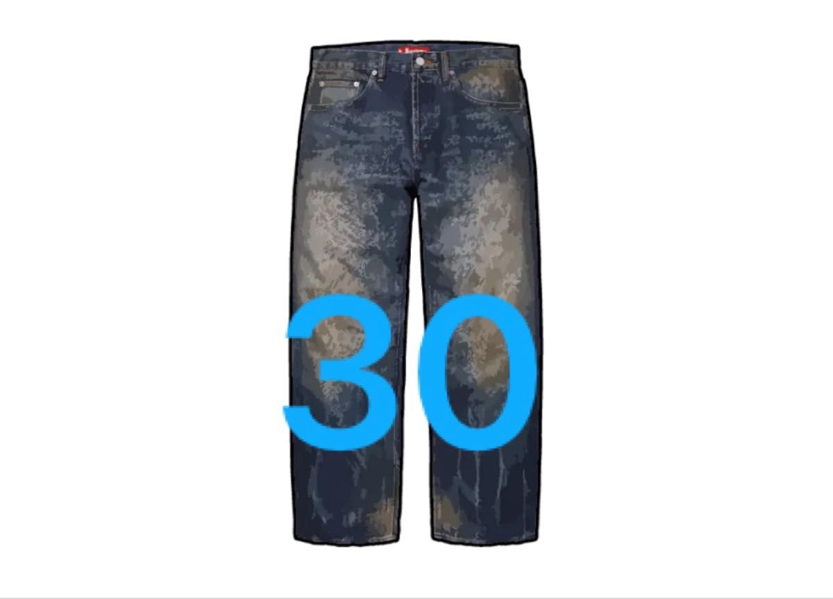 Supreme Distressed Loose Fit Selvedge Jean Supreme Distressed Loose Fit Selvedge Jean