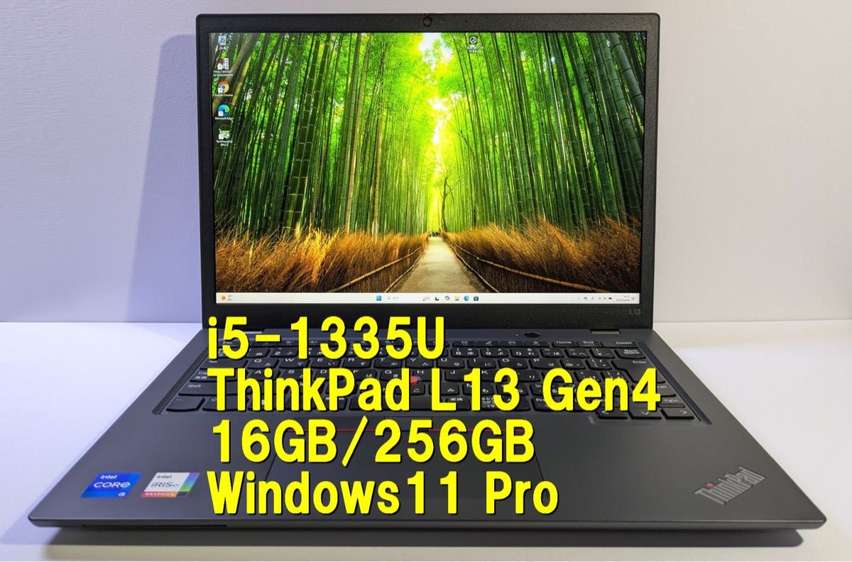 Intel Core i5-1335U ThinkPad L13 Gen 4 16GB 256GB Windows11 Intel Core i5-1335U ThinkPad L13 Gen 4 16GB 256GB Windows11
