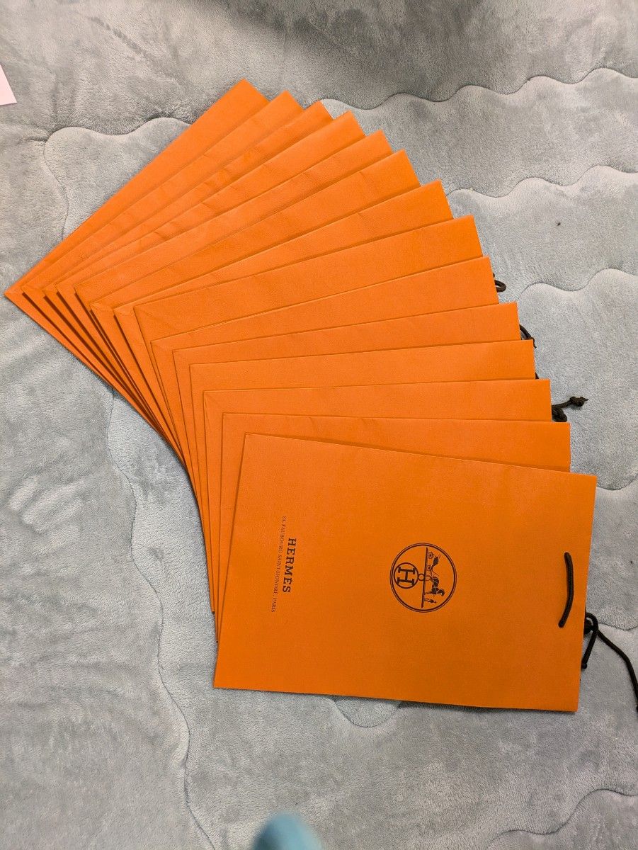 エルメス HERMES 紙袋 ショッパー ショップ袋 14個セット まとめ エルメス HERMES 紙袋 ショッパー ショップ袋 14個セット まとめ