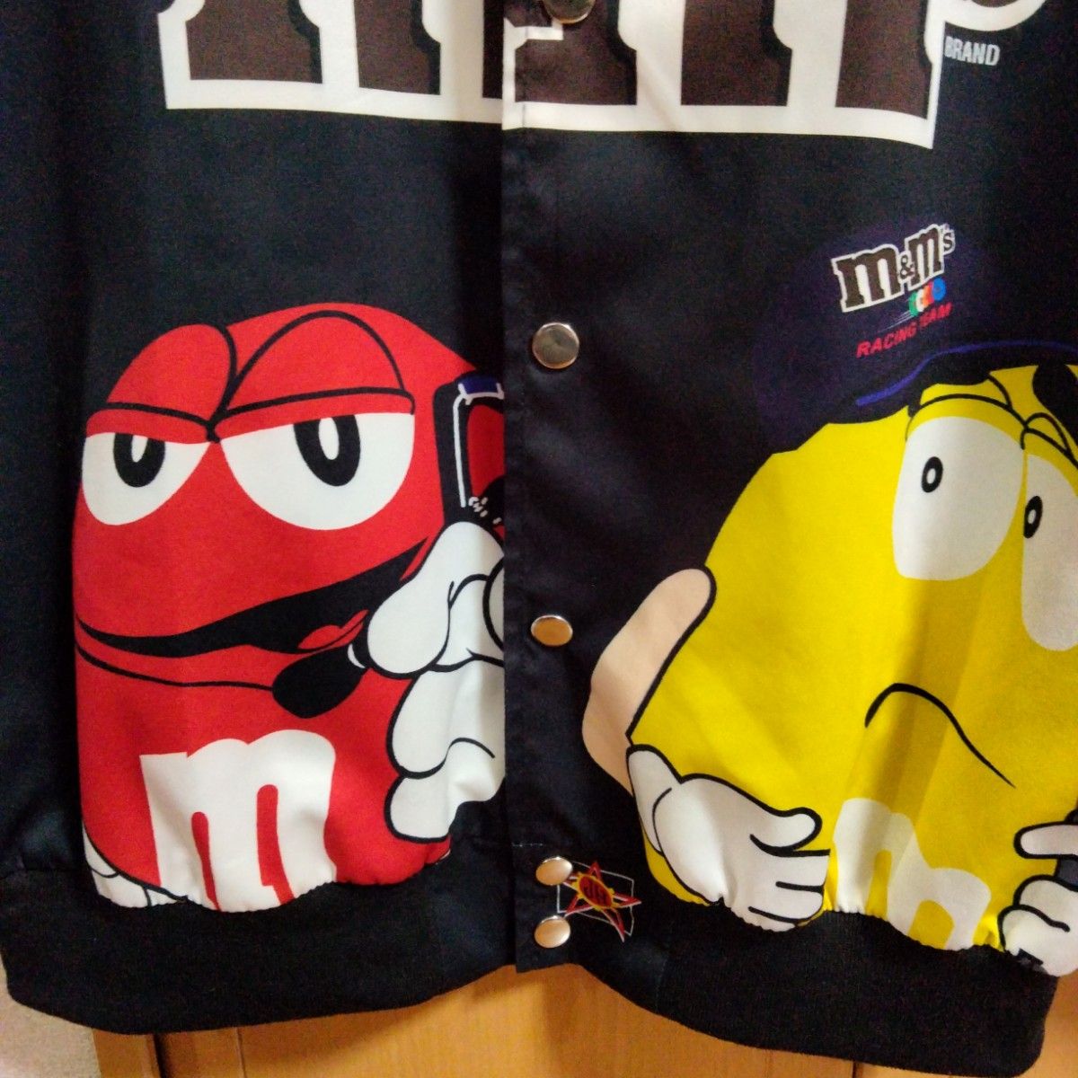 NASCARナスカー m&m's エムアンドエムズ レーシングジャケット NASCARナスカー m&m's エムアンドエムズ レーシングジャケット