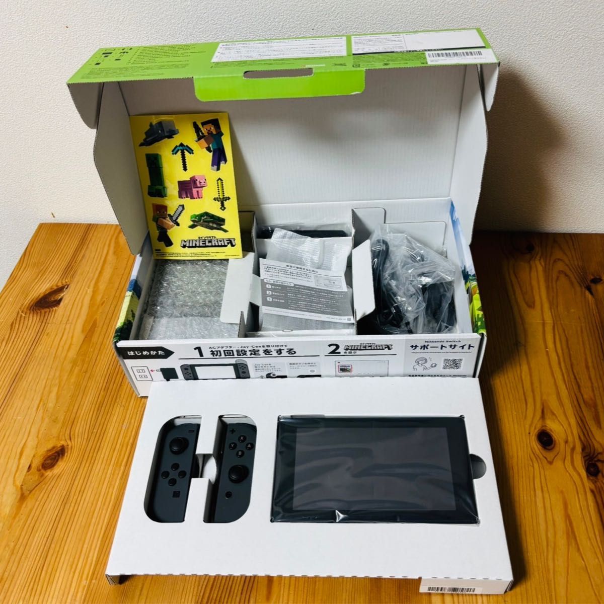 美品】Nintendo Switch ニンテンドースイッチ Minecraft セット 美品】Nintendo Switch ニンテンドースイッチ Minecraft セット