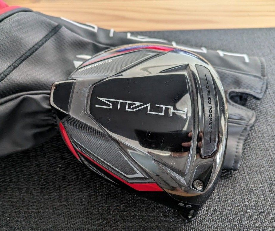 美品】ステルス ドライバー 9 0° ヘッドのみ ヘッドカバー付き 美品】ステルス ドライバー 9 0° ヘッドのみ ヘッドカバー付き
