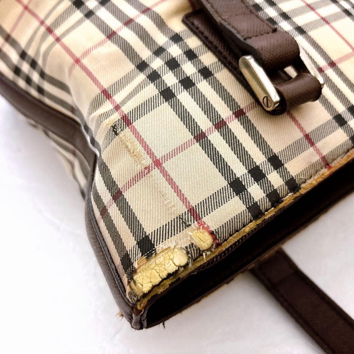BURBERRY バーバリー ノバチェック トートバッグ ハンドバッグ BURBERRY バーバリー ノバチェック トートバッグ ハンドバッグ