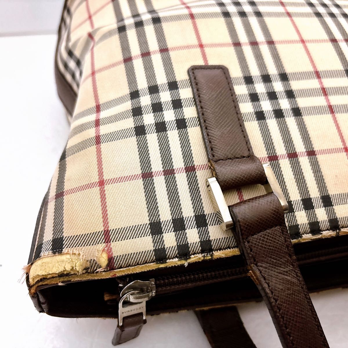 BURBERRY バーバリー ノバチェック トートバッグ ハンドバッグ BURBERRY バーバリー ノバチェック トートバッグ ハンドバッグ