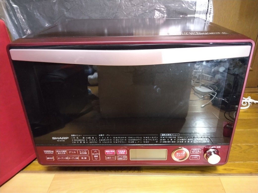 オーブンレンジ 過熱水蒸気オーブンレンジ SHARP RE-SS10B-R オーブンレンジ 過熱水蒸気オーブンレンジ SHARP RE-SS10B-R