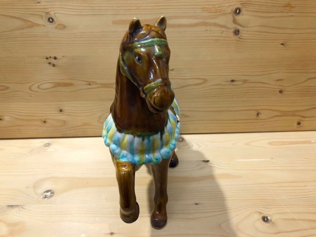 人気ショップ ヤフオク! - 新品 九谷焼/馬/置物/1点 午年/置物 未使用/当... 最安値好評