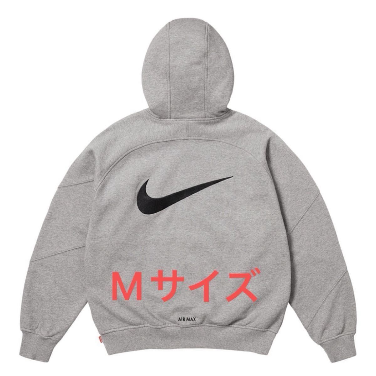 Supreme x Nike Zip Up Hooded Sweatshirt Heather Grey Mサイズ Supreme x Nike Zip Up Hooded Sweatshirt Heather Grey Mサイズ