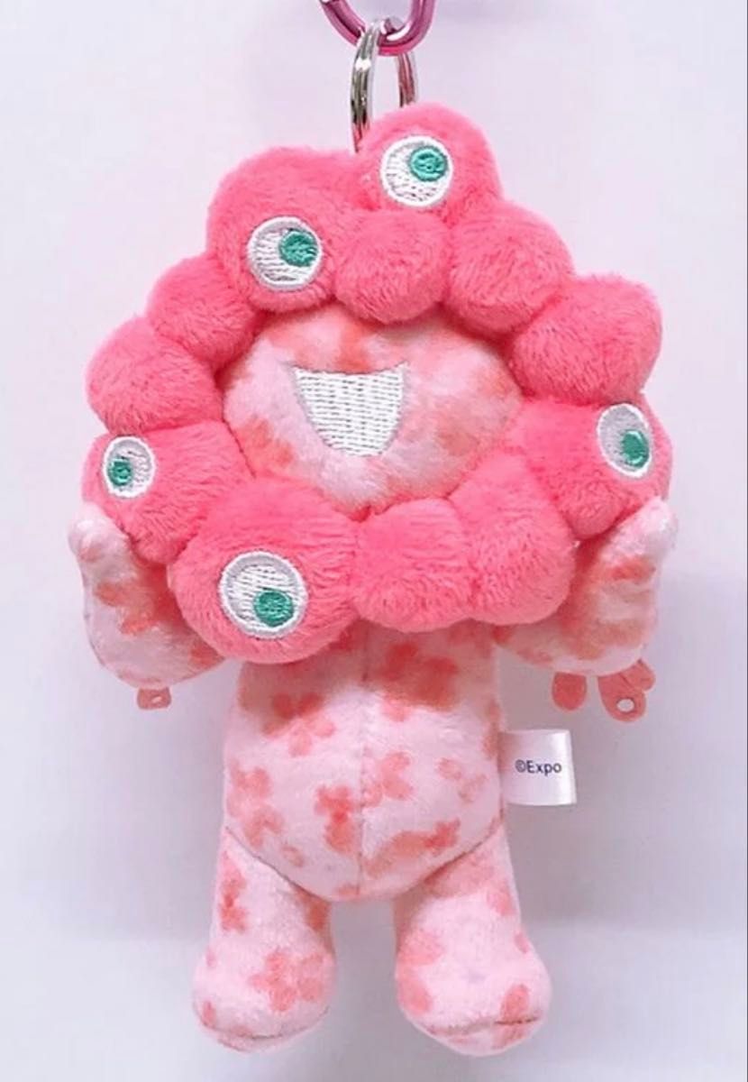 新品未使用ミャクミャク 大阪万博2025 桜キーホルダー カラビナ 新品未使用ミャクミャク 大阪万博2025 桜キーホルダー カラビナ