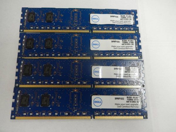 SKhynix メモリー 8GB(2GB×4枚) 　 2GB PC3L-10600R DDR3-1333 　品番☆2-73_画像3