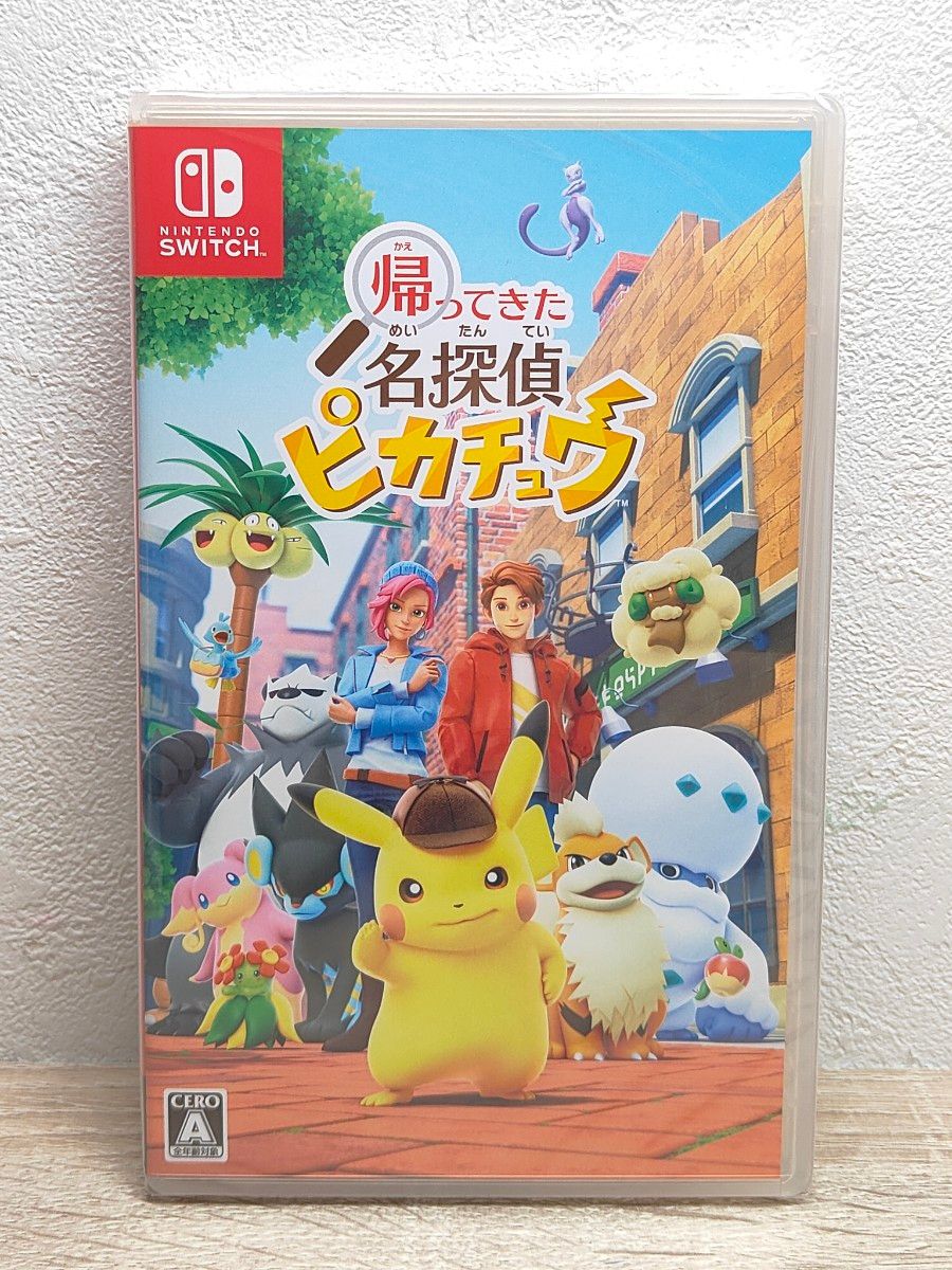 新品未使用】帰ってきた 名探偵ピカチュウ Switch ソフト 新品未使用】帰ってきた 名探偵ピカチュウ Switch ソフト