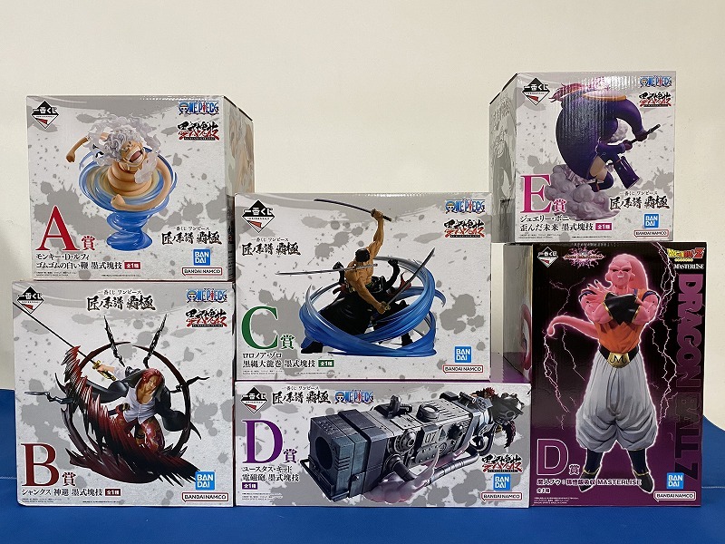 未開封☆一番くじ フィギュア まとめて6箱 ONE PIECE A賞~E賞 未開封☆一番くじ フィギュア まとめて6箱 ONE PIECE A賞~E賞