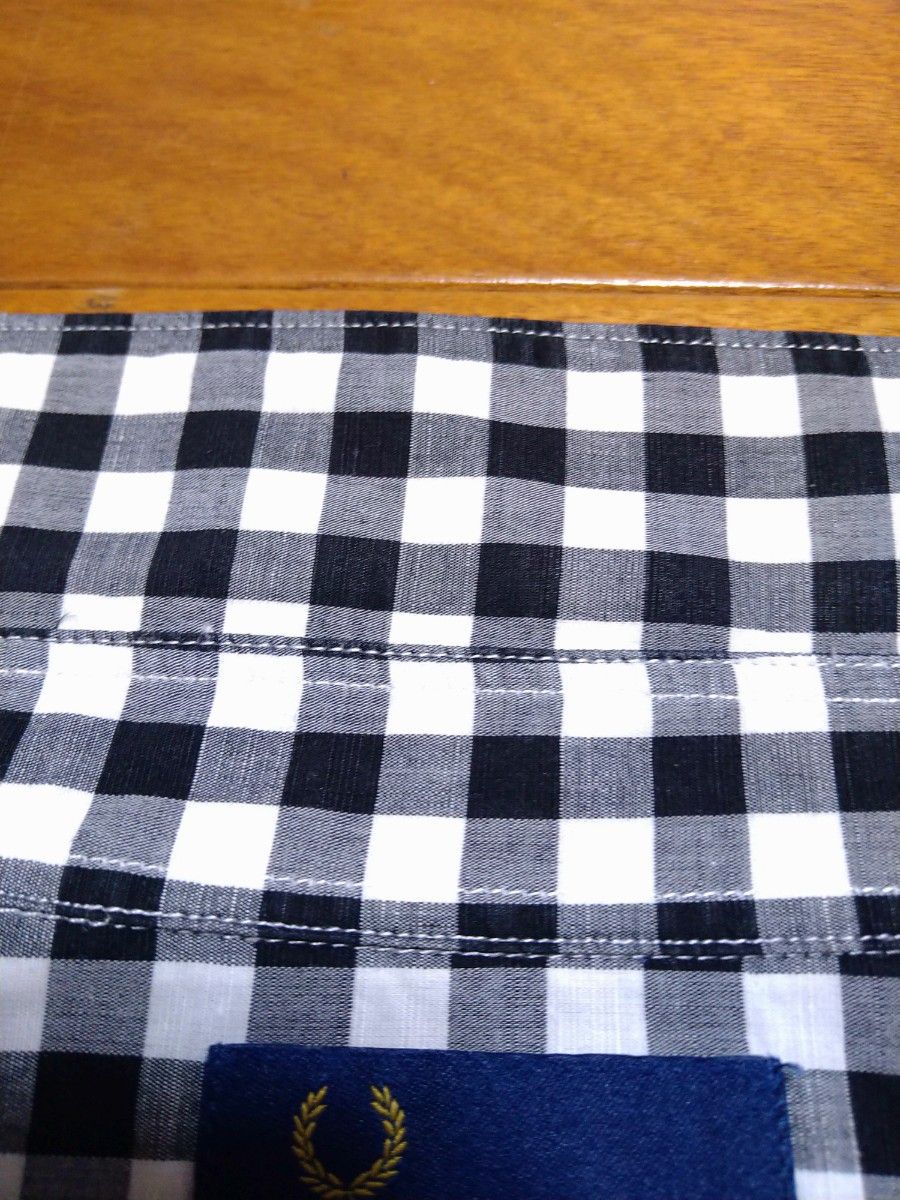 フレッドペリー FRED PERRY 半袖ボタンダウンシャツ ギンガム フレッドペリー FRED PERRY 半袖ボタンダウンシャツ ギンガム