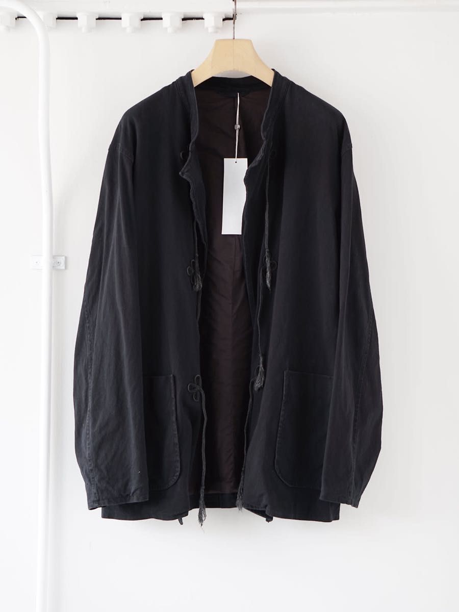 COMOLI 25SS コットンジャージ スタンドカラージャケット size3 COMOLI 25SS コットンジャージ スタンドカラージャケット size3