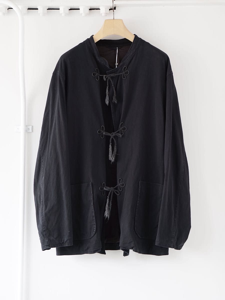 COMOLI 25SS コットンジャージ スタンドカラージャケット size3 COMOLI 25SS コットンジャージ スタンドカラージャケット size3