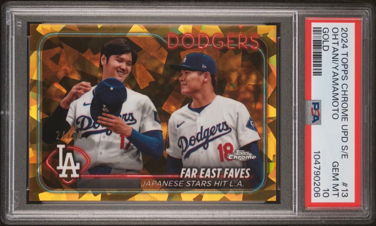 PSA10 Topps sapphire update gold 大谷翔平 山本由伸|Yahoo PSA10 Topps sapphire update gold 大谷翔平 山本由伸|Yahoo