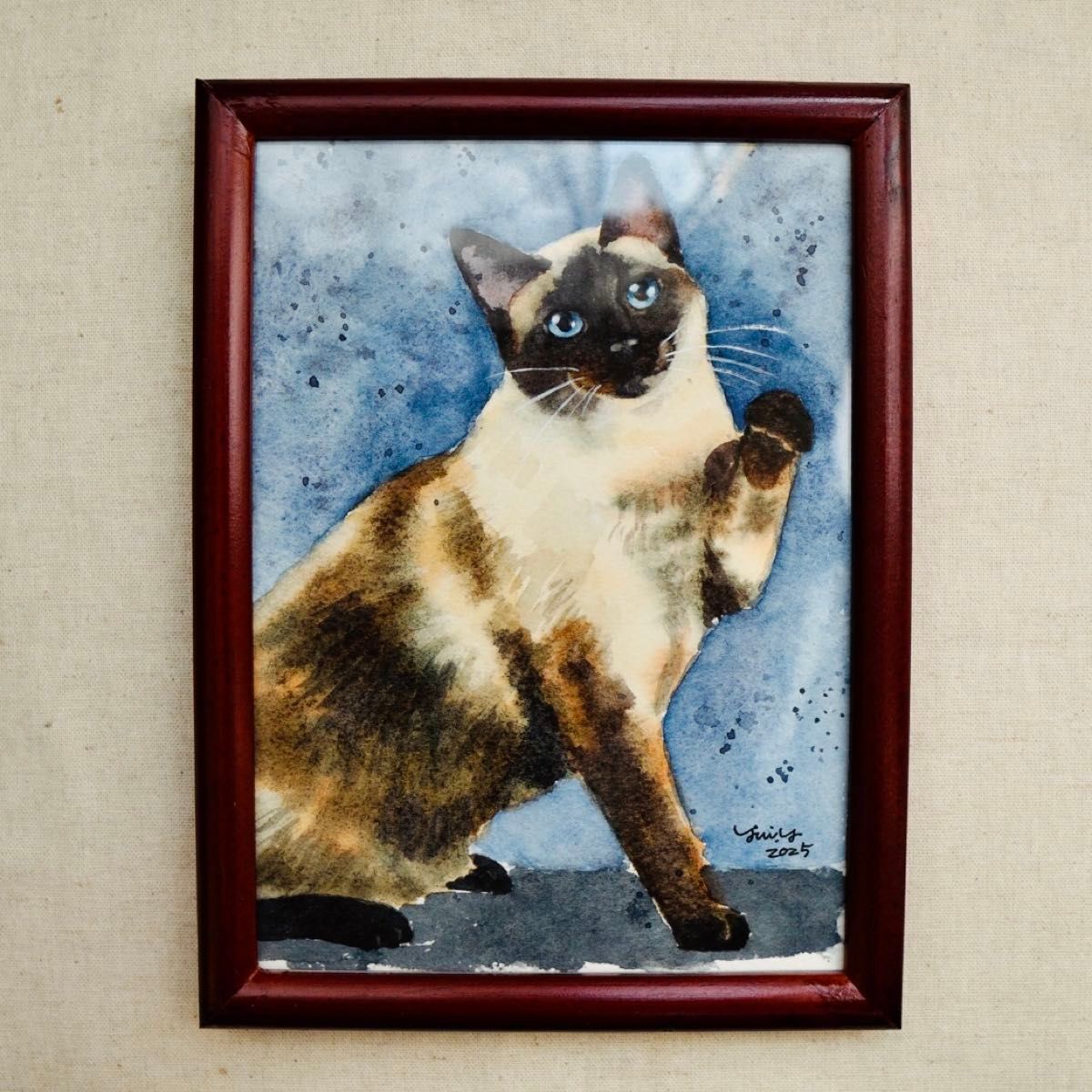 猫の絵 271 水彩画 原画 シャム猫|Yahoo!フリマ(旧PayPayフリマ) 猫の絵 271 水彩画 原画 シャム猫|Yahoo!フリマ(旧PayPayフリマ)