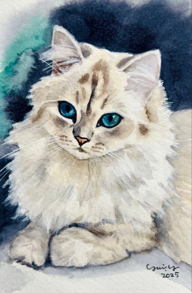 猫の絵 269 水彩画 原画|Yahoo!フリマ(旧PayPayフリマ) 猫の絵 269 水彩画 原画|Yahoo!フリマ(旧PayPayフリマ)