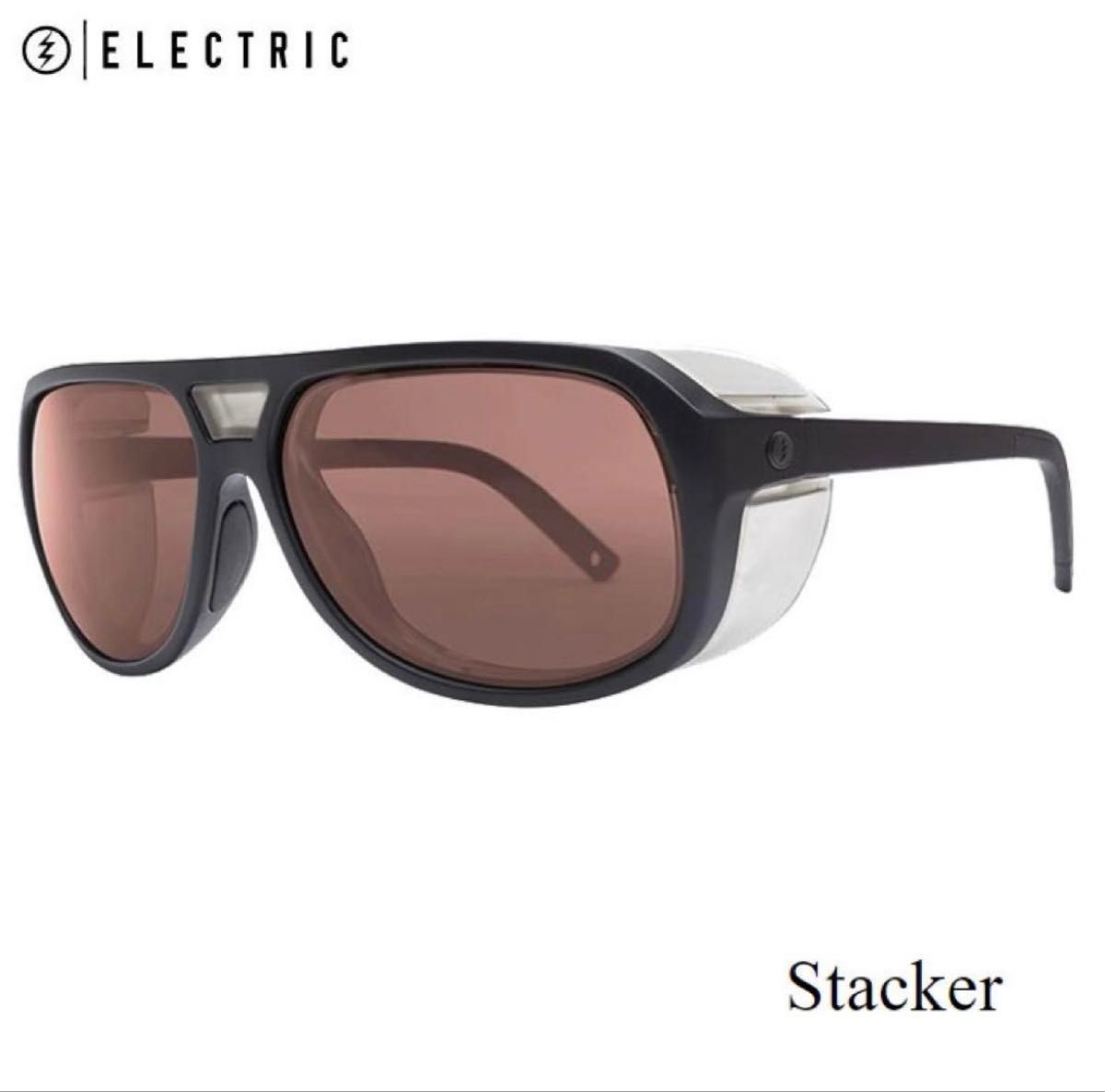 超美品 ELECTRIC Stacker サングラス ブラウンレンズ 偏光 超美品 ELECTRIC Stacker サングラス ブラウンレンズ 偏光