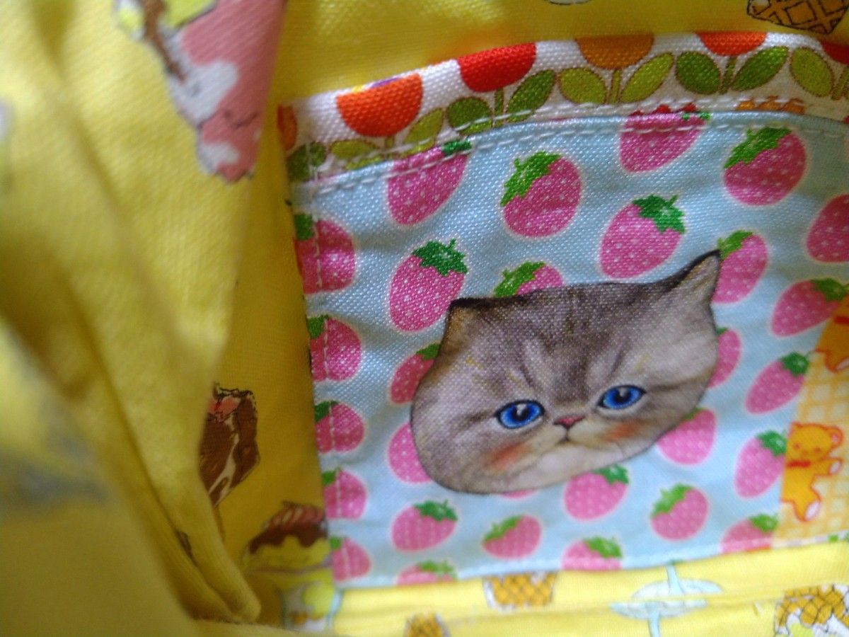 ハンドメイド コヤンイサムチョンのぺたんこポーチ 猫|Yahoo ハンドメイド コヤンイサムチョンのぺたんこポーチ 猫|Yahoo