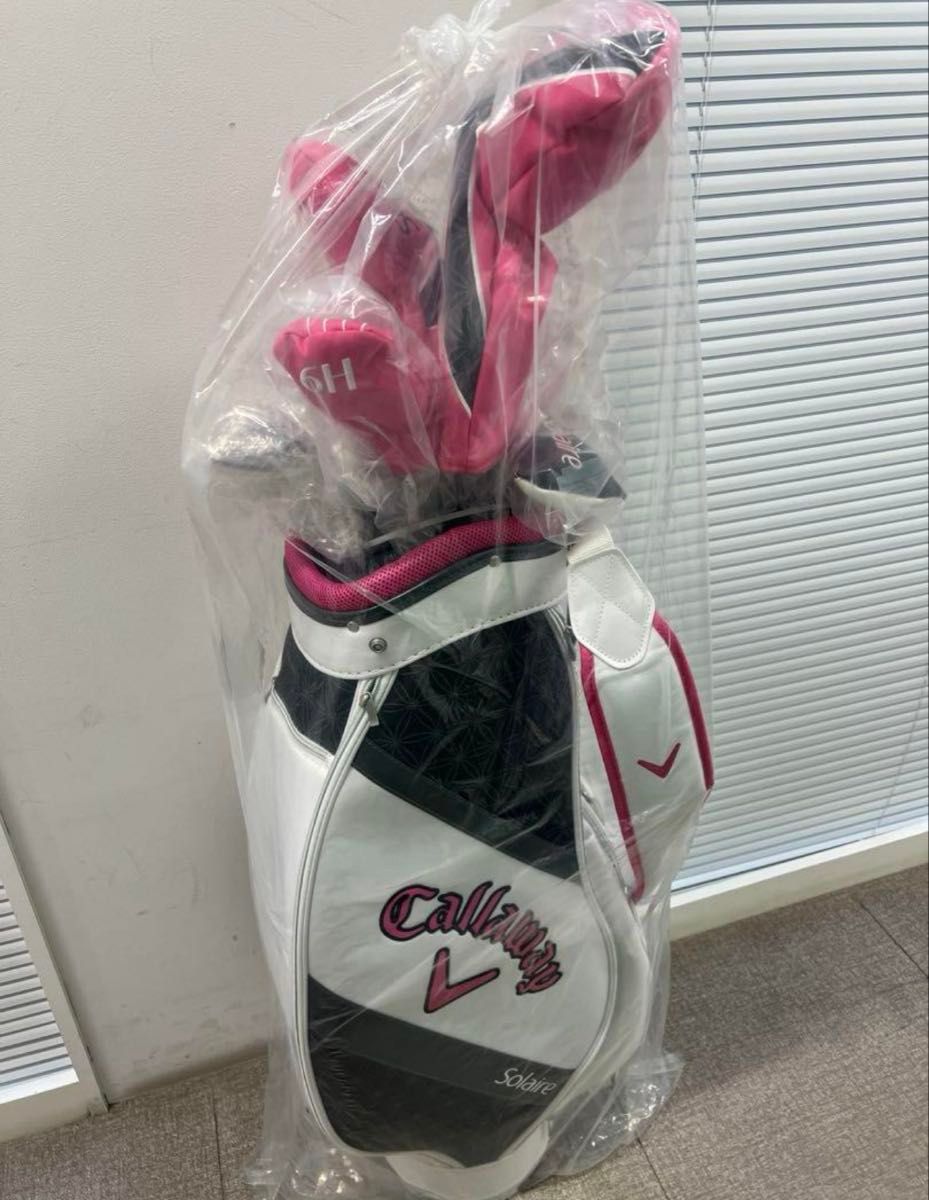 Callaway Solaire レディース ゴルフクラブセット ピンク Callaway Solaire レディース ゴルフクラブセット ピンク