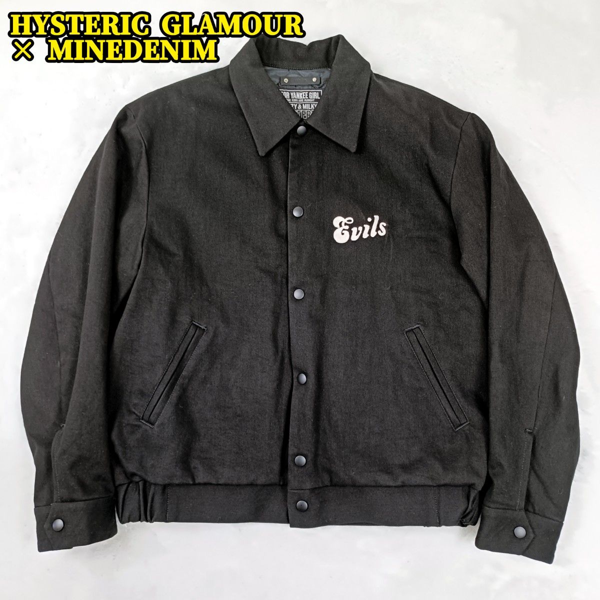 ヒステリックグラマー マインデニム F Black Denim JKT ブラック ヒステリックグラマー マインデニム F Black Denim JKT ブラック