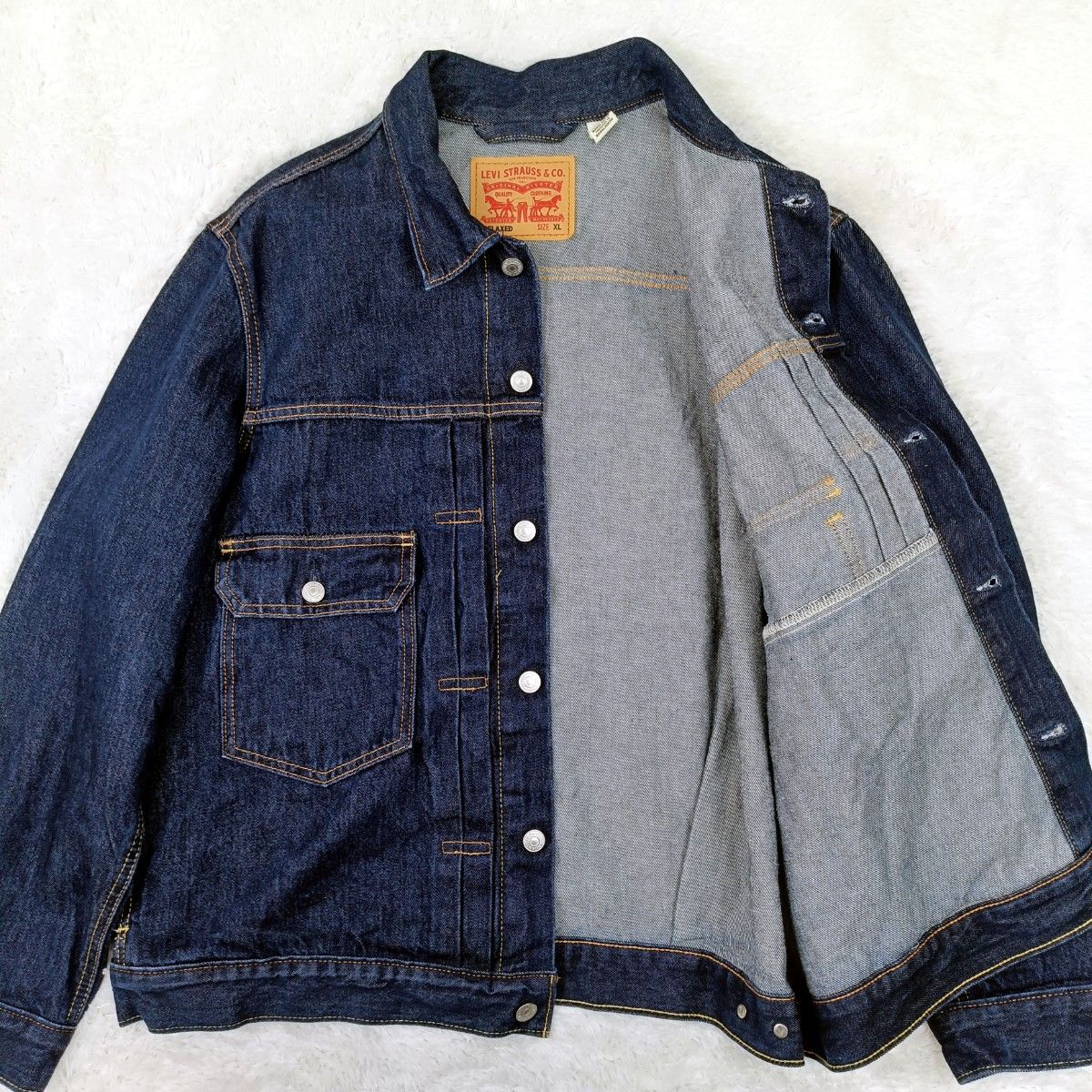 Levi's リーバイス RELAXED 2ndtype trucker jacket XL セカンド Levi's リーバイス RELAXED 2ndtype trucker jacket XL セカンド