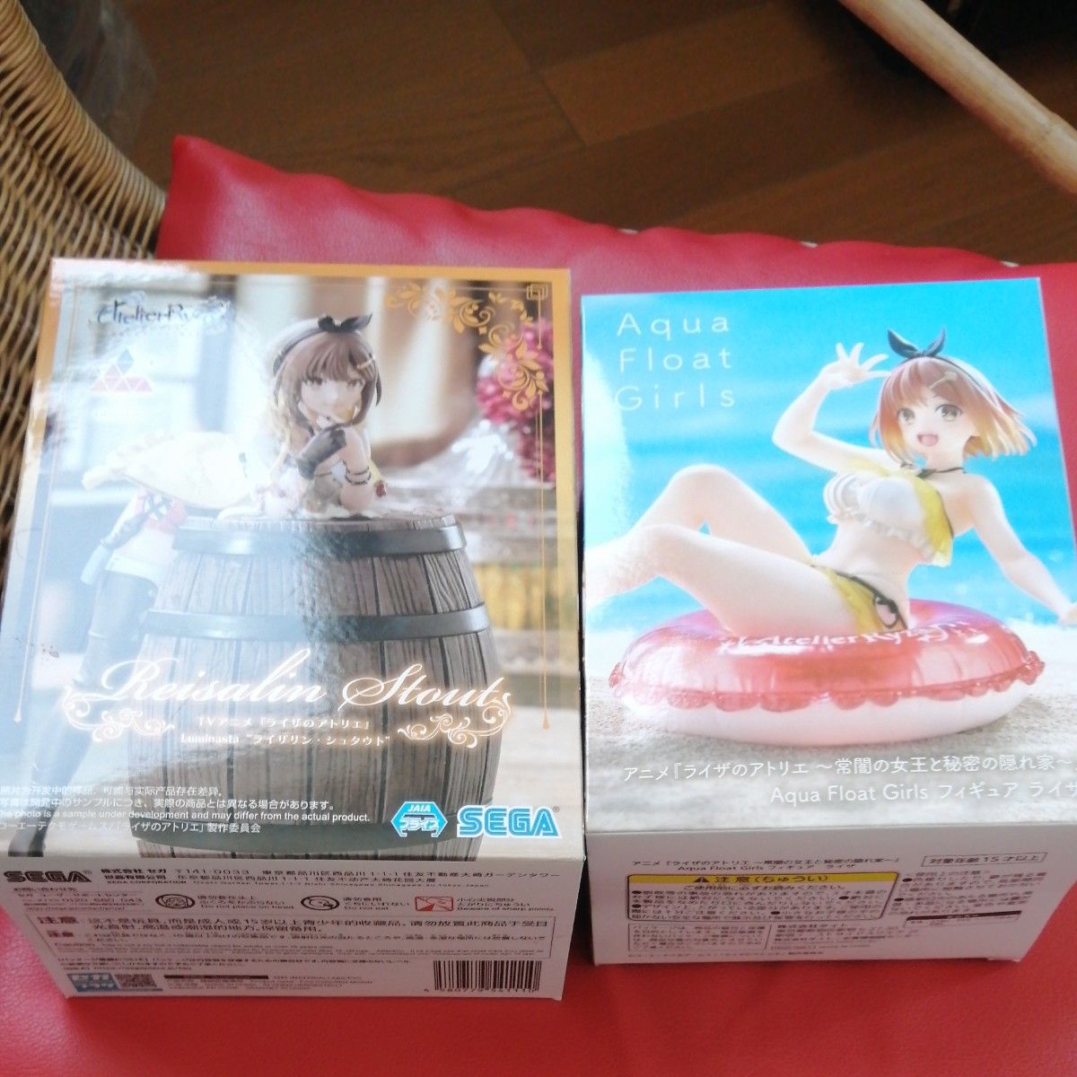 ライザのアトリエ Luminasta aqua float フィギュア 2つ ライザ ライザのアトリエ Luminasta aqua float フィギュア 2つ ライザ