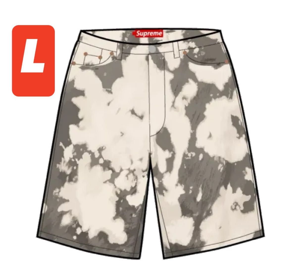 Supreme Baggy Denim Short Supreme Baggy Denim Short