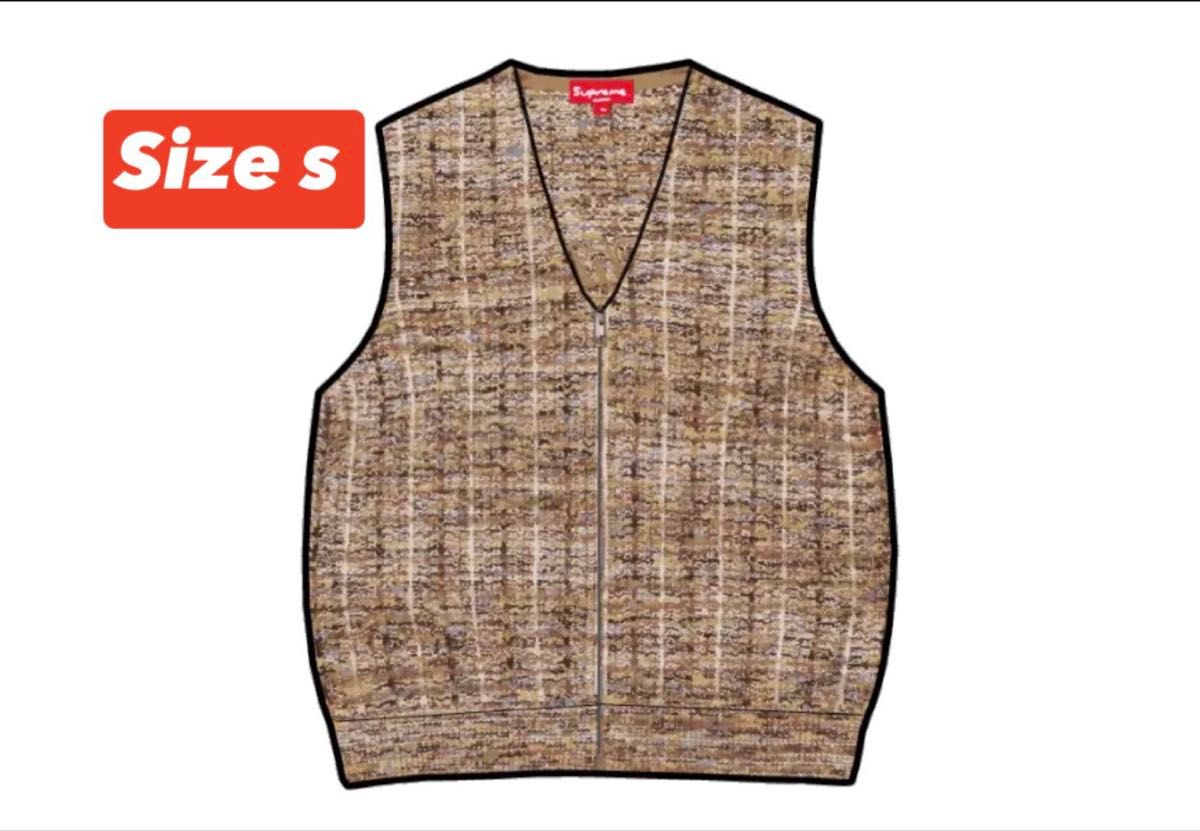 Supreme Speckled Zip Up Sweater Vest Supreme Speckled Zip Up Sweater Vest