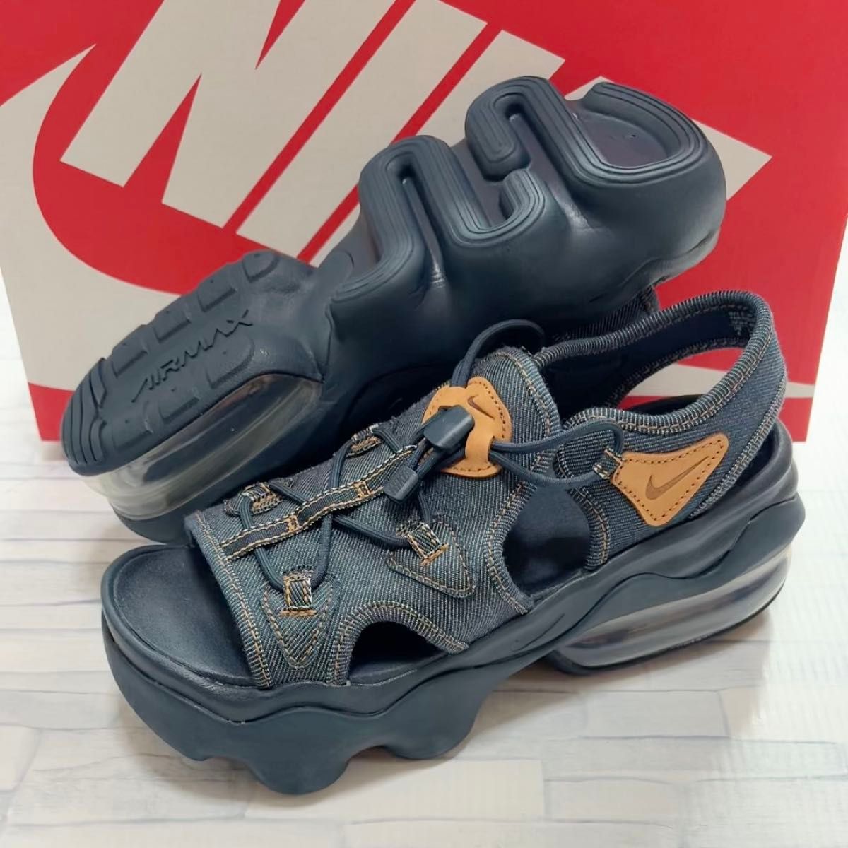 NIKE WMNS AIR MAX KOKO SE "ARMORY NAVY" ナイキ エアマックスココ サンダル デニム 新品