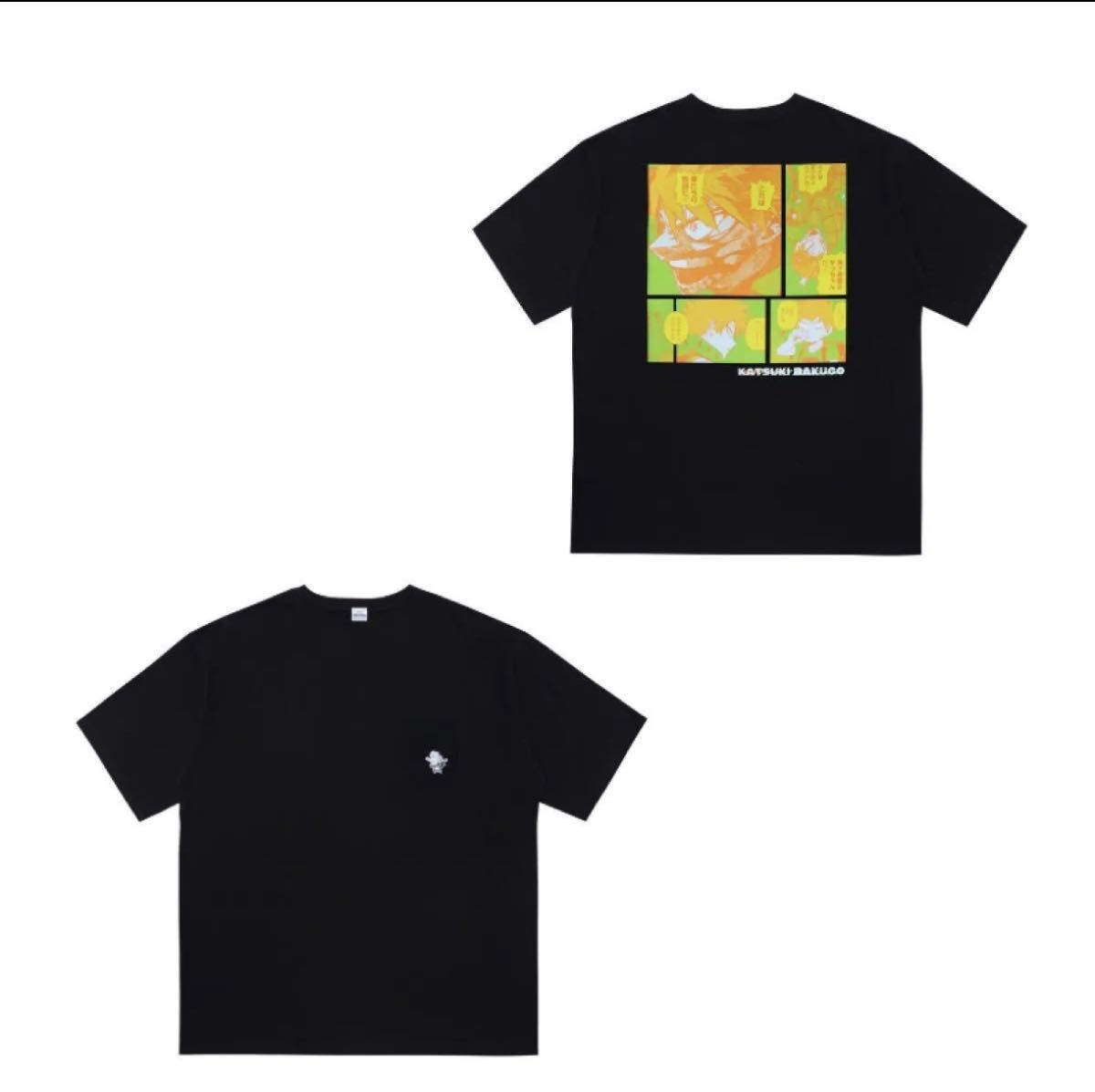 僕のヒーローアカデミア ポケット付きビッグシルエットTシャツ 僕のヒーローアカデミア ポケット付きビッグシルエットTシャツ