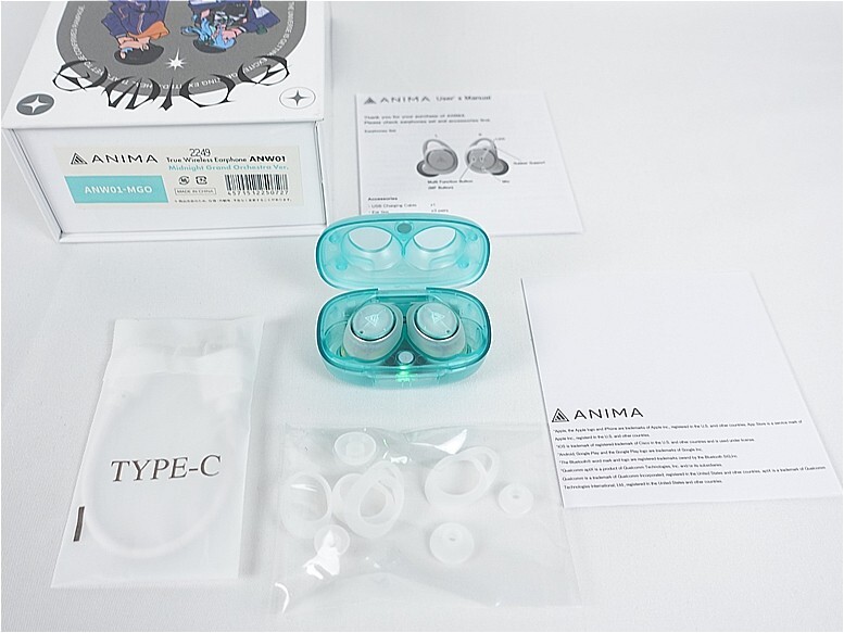 星街すいせい TAKU INOUE ANIMA ANW01 ワイヤレスイヤホン 星街すいせい TAKU INOUE ANIMA ANW01 ワイヤレスイヤホン