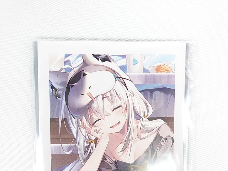 白上フブキ 誕生日記念2023 白上フブキ箔押し複製サイン入り「り 白上フブキ 誕生日記念2023 白上フブキ箔押し複製サイン入り「り