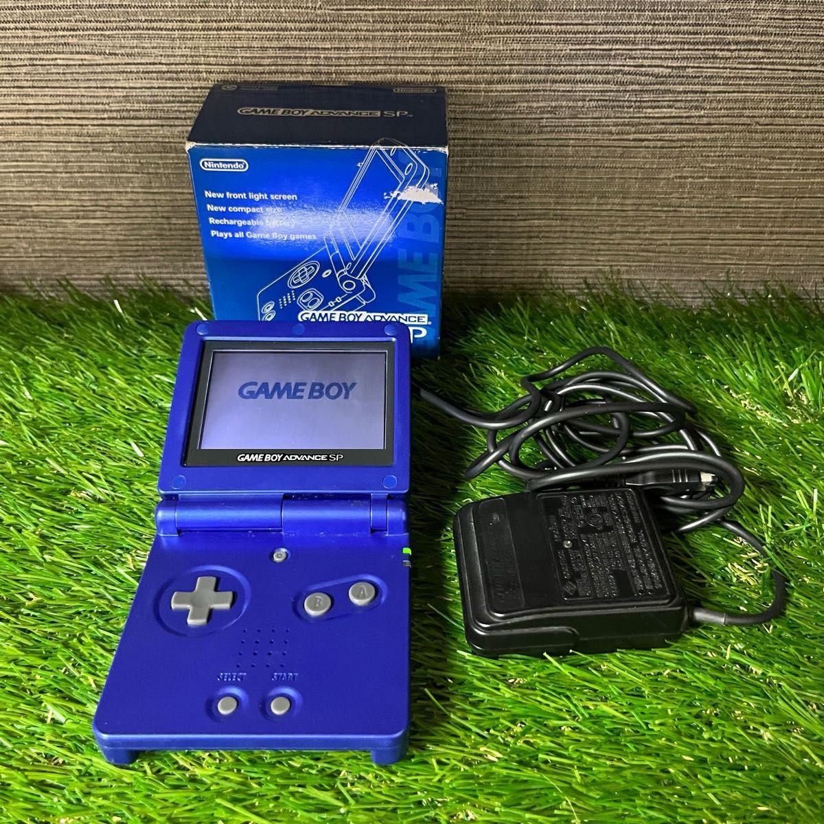 動作確認済み ゲームボーイアドバンスsp 本体 充電器付 箱付 動作確認済み ゲームボーイアドバンスsp 本体 充電器付 箱付