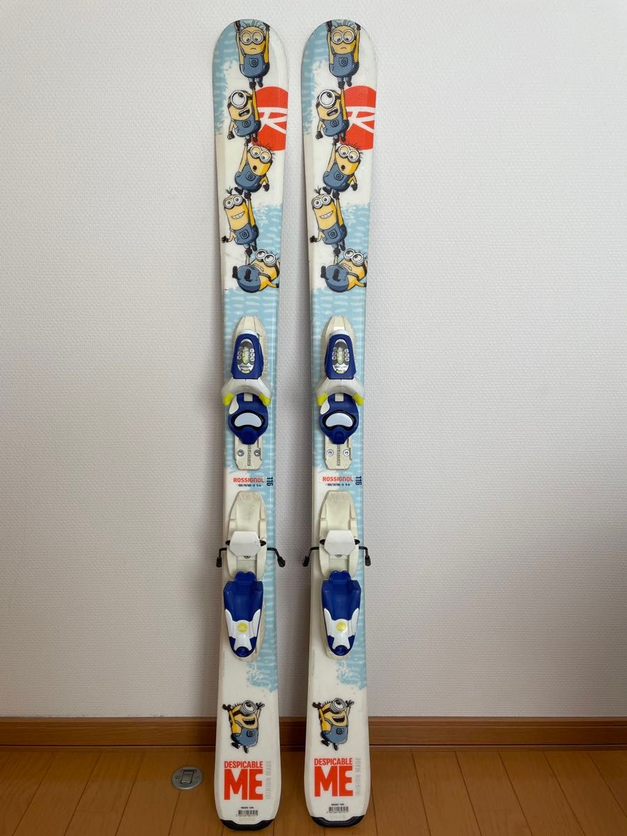 ROSSIGNOL ロシニョール スキー板 ミニオンズ 116cm キッズ 子供 ROSSIGNOL ロシニョール スキー板 ミニオンズ 116cm キッズ 子供