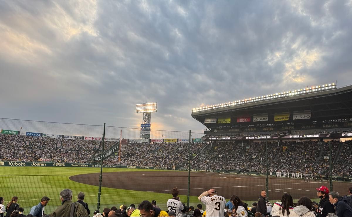4/18(金)18 00〜 阪神vs広島 甲子園球場 3塁側ブリーズシート 4/18(金)18 00〜 阪神vs広島 甲子園球場 3塁側ブリーズシート