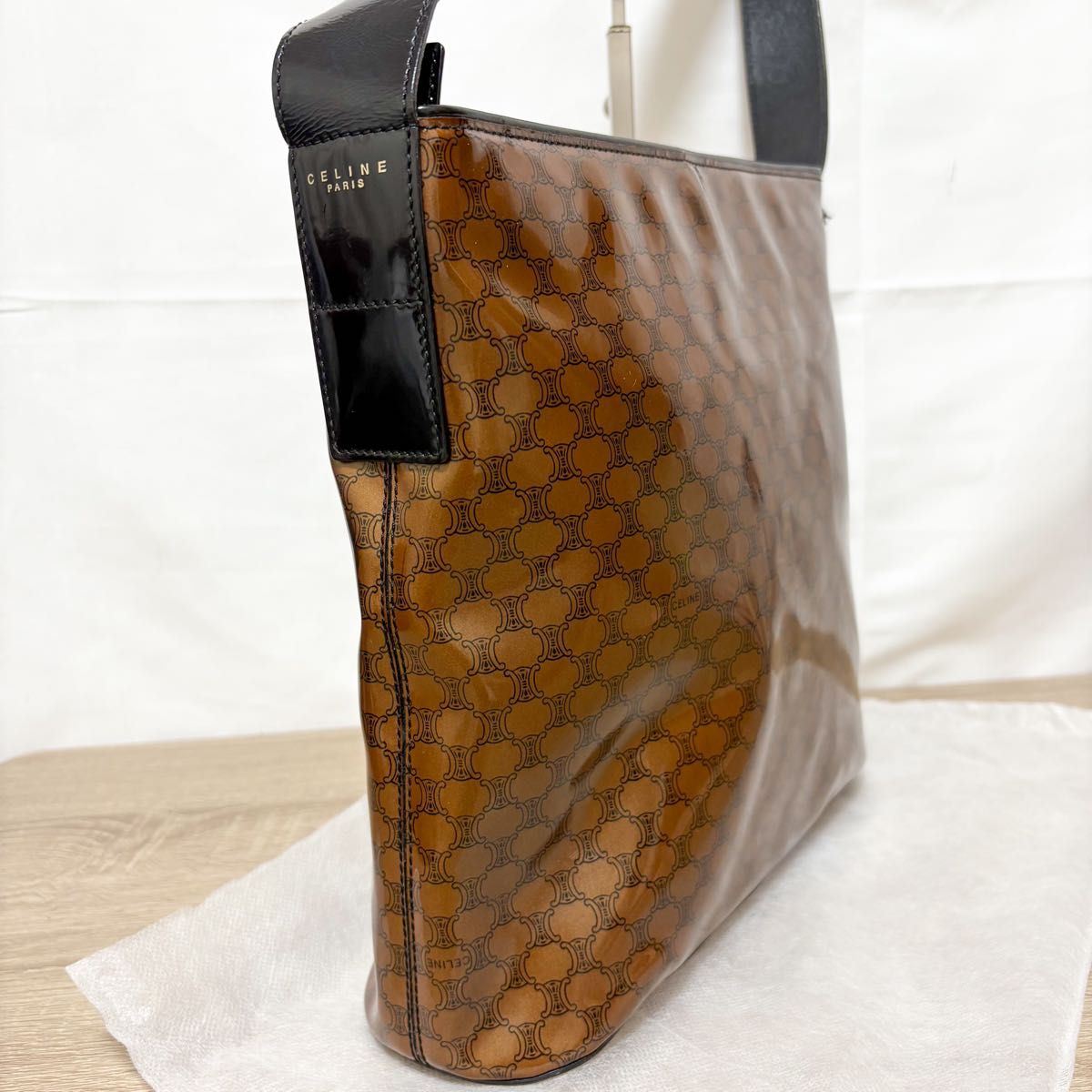 CELINE セリーヌ マカダム柄 ショルダーバッグ ワンショルダー CELINE セリーヌ マカダム柄 ショルダーバッグ ワンショルダー