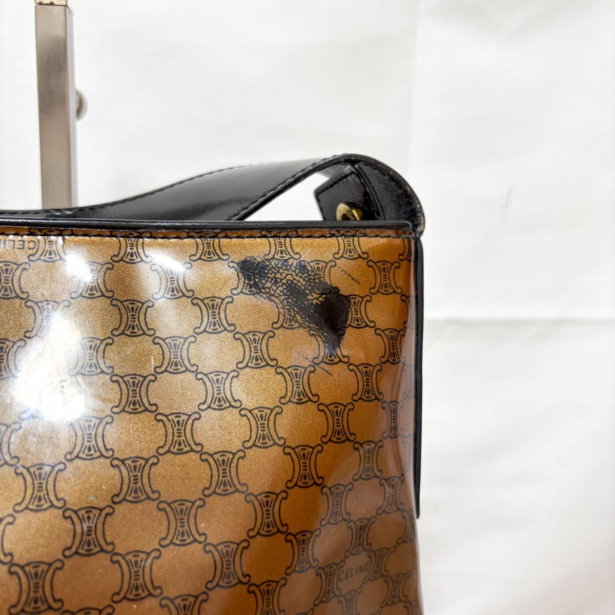 CELINE セリーヌ マカダム柄 ショルダーバッグ ワンショルダー CELINE セリーヌ マカダム柄 ショルダーバッグ ワンショルダー