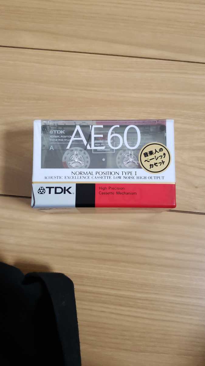 TDK 4パック AE60 カセット テープ ※6 新品 未開封品【希少 レア_画像1