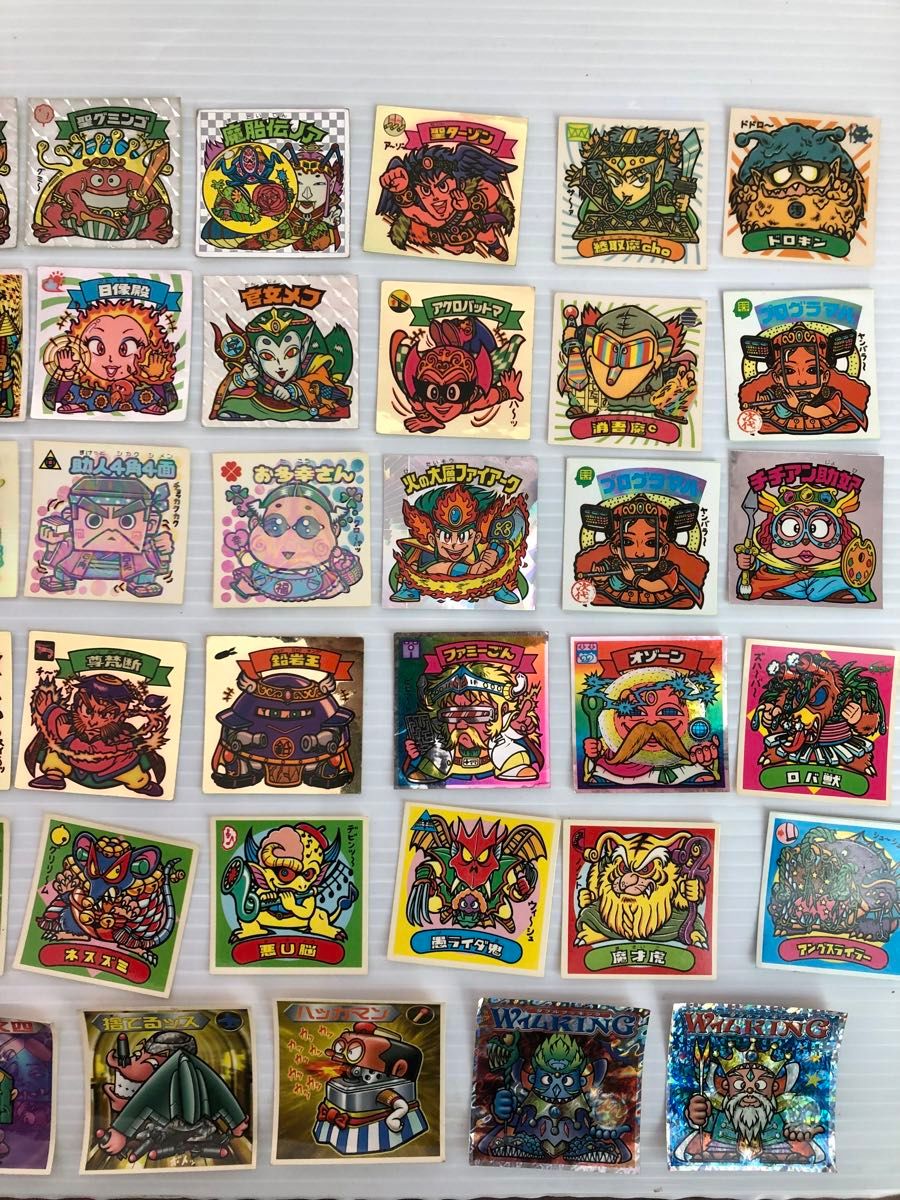 旧ビックリマンシール ビックリマン 77枚 まとめ売り ベッドロココ 聖フェニックス