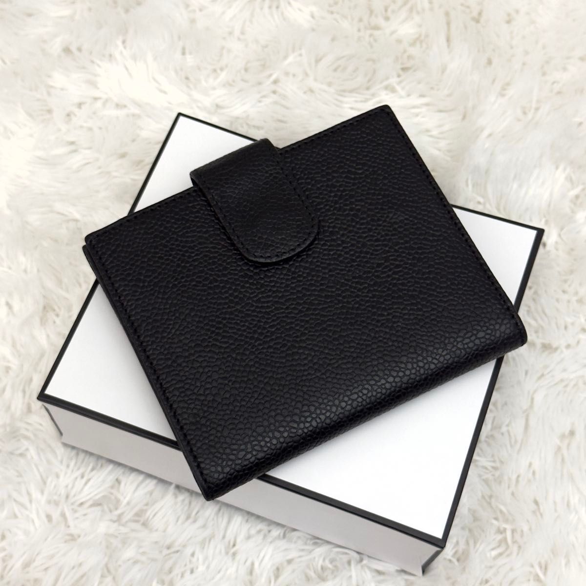 極美品 CHANEL シャネル キャビンスキン ココマーク 財布 極美品 CHANEL シャネル キャビンスキン ココマーク 財布