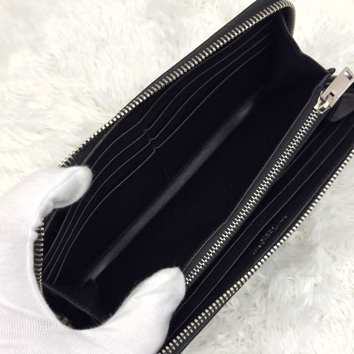 美品 SAINT LAURENT サンローラン カサンドラ 財布 クロコ 美品 SAINT LAURENT サンローラン カサンドラ 財布 クロコ