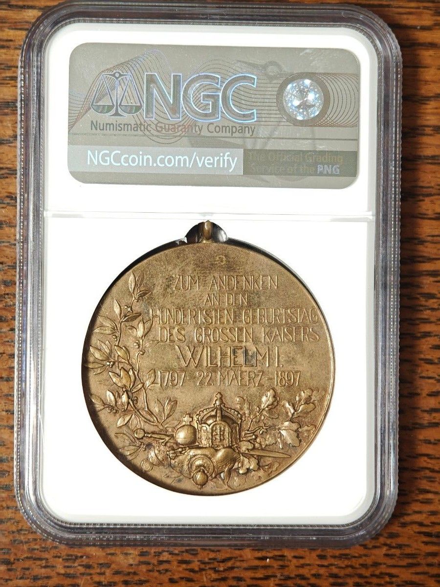 MS62BN】NGC 1897 ドイツ プロイセン国王ドイツ皇帝ヴィルヘルム MS62BN】NGC 1897 ドイツ プロイセン国王ドイツ皇帝ヴィルヘルム