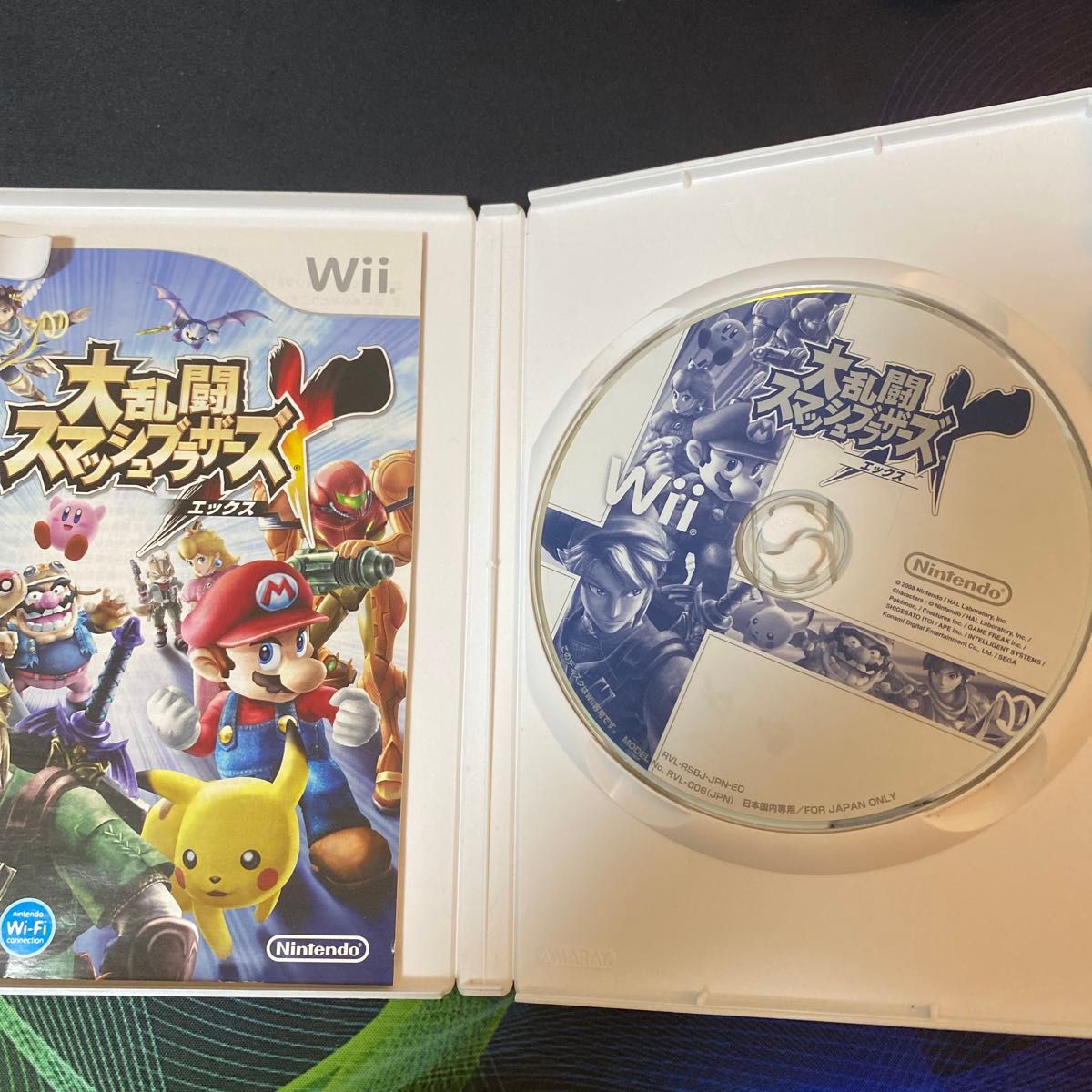 Wii マリオカートWii 大乱闘スマッシュブラザーズX 2本セット Wii マリオカートWii 大乱闘スマッシュブラザーズX 2本セット