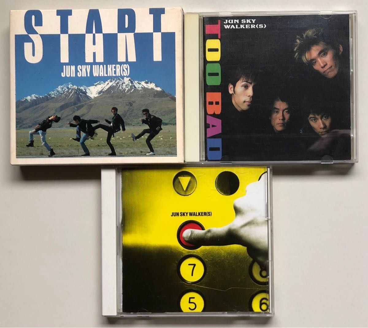 JUN SKY WARKER(S) ジュン・スカイ・ウォーカーズ CD3枚セット JUN SKY WARKER(S) ジュン・スカイ・ウォーカーズ CD3枚セット