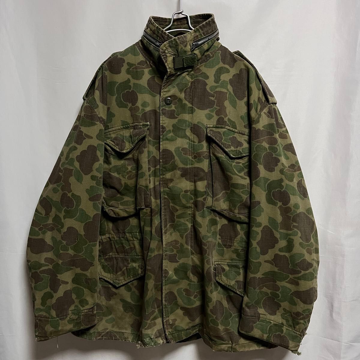 60's M-65 Field Jacket ベオガムパターン アジアメイド Large44 60's M-65 Field Jacket ベオガムパターン アジアメイド Large44