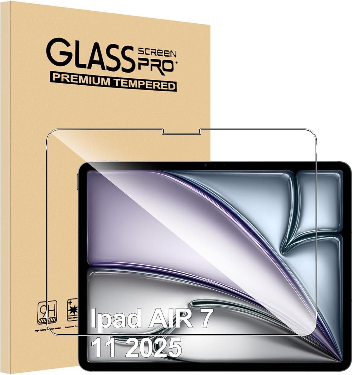 iPad Air 11インチ M3 第7世代 2025/M2 第6世代 ガラスフィルム iPad Air 11インチ M3 第7世代 2025/M2 第6世代 ガラスフィルム
