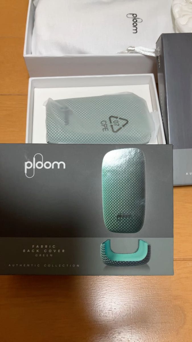 ploomX ファブリックキャリーケース バックカバー フロントパネル3点セット 未使用新品 箱なし可能