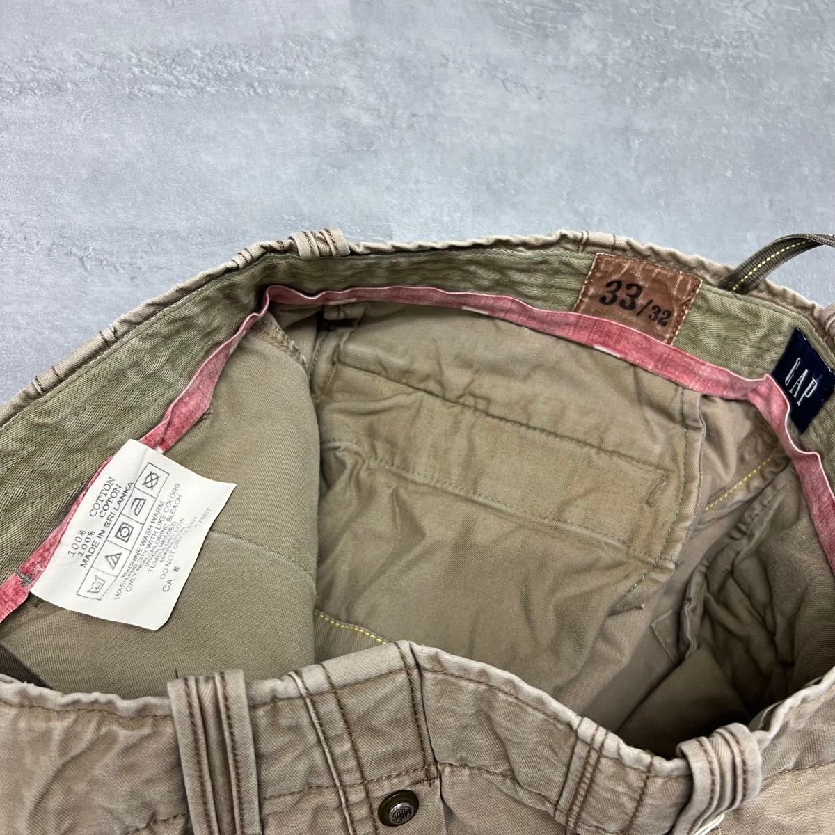 Old Gapオールドギャップベイカーカーゴパンツ古着ミリタリー Old Gapオールドギャップベイカーカーゴパンツ古着ミリタリー