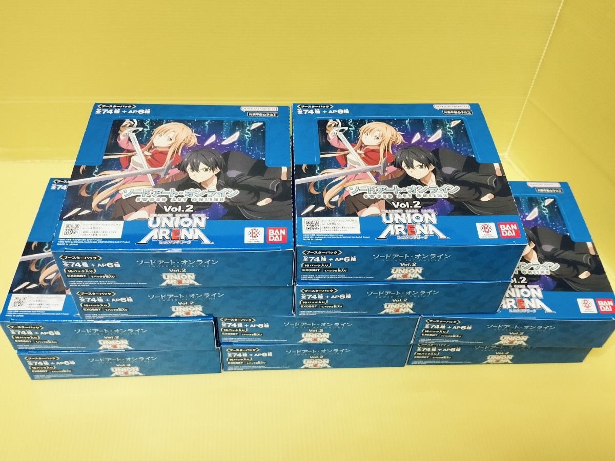 テープ付き ユニオンアリーナ Vol 2 ソードアート・オンライン テープ付き ユニオンアリーナ Vol 2 ソードアート・オンライン